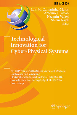 Livre Relié Technological Innovation for Cyber-Physical Systems de 