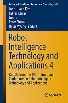 Couverture cartonnée Robot Intelligence Technology and Applications 4 de 