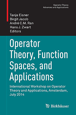 Fester Einband Operator Theory, Function Spaces, and Applications von 
