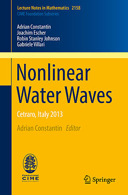 Kartonierter Einband Nonlinear Water Waves von Adrian Constantin, Joachim Escher, Gabriele Villari