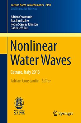 E-Book (pdf) Nonlinear Water Waves von Adrian Constantin, Joachim Escher, Robin Stanley Johnson