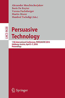 Kartonierter Einband Persuasive Technology von 