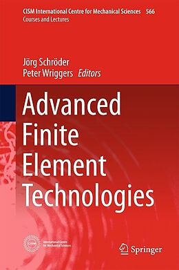 eBook (pdf) Advanced Finite Element Technologies de 