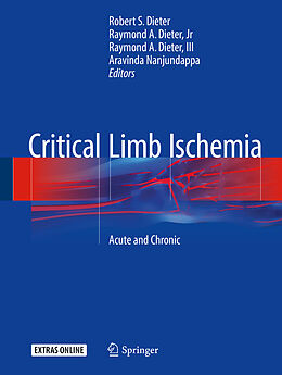 Livre Relié Critical Limb Ischemia de 