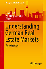 Livre Relié Understanding German Real Estate Markets de 