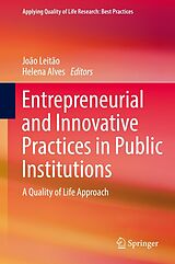 eBook (pdf) Entrepreneurial and Innovative Practices in Public Institutions de 