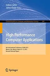 E-Book (pdf) High Performance Computer Applications von 