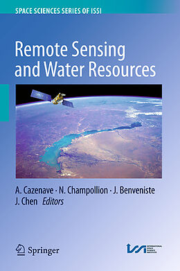 Livre Relié Remote Sensing and Water Resources de 