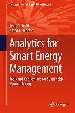 E-Book (pdf) Analytics for Smart Energy Management von Seog-Chan Oh, Alfred J. Hildreth