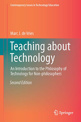 Livre Relié Teaching about Technology de Marc J. De Vries