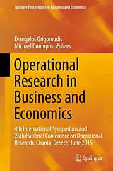 eBook (pdf) Operational Research in Business and Economics de 