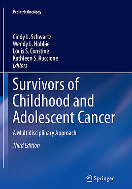 Couverture cartonnée Survivors of Childhood and Adolescent Cancer de 