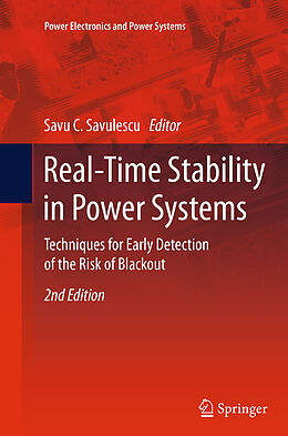 Kartonierter Einband Real-Time Stability in Power Systems von 
