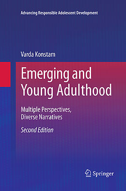 Couverture cartonnée Emerging and Young Adulthood de Varda Konstam