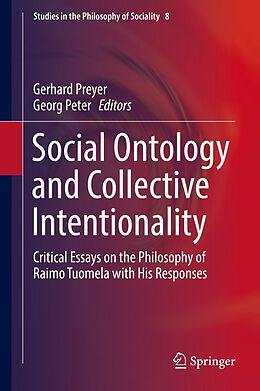 eBook (pdf) Social Ontology and Collective Intentionality de 