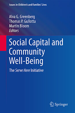 Livre Relié Social Capital and Community Well-Being de 