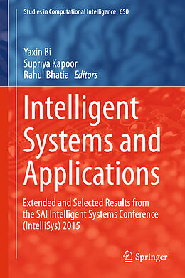 E-Book (pdf) Intelligent Systems and Applications von 