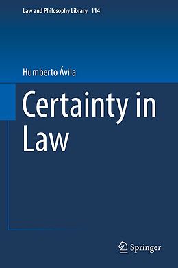 E-Book (pdf) Certainty in Law von Humberto Ávila