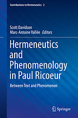 eBook (pdf) Hermeneutics and Phenomenology in Paul Ricoeur de 