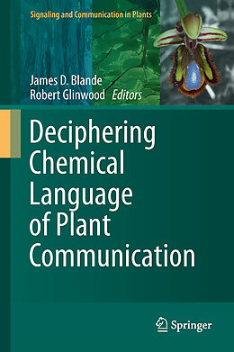 Fester Einband Deciphering Chemical Language of Plant Communication von 