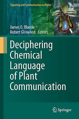 Livre Relié Deciphering Chemical Language of Plant Communication de 