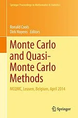 Fester Einband Monte Carlo and Quasi-Monte Carlo Methods von
