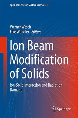 E-Book (pdf) Ion Beam Modification of Solids von 