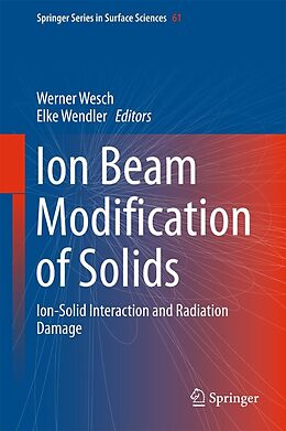 eBook (pdf) Ion Beam Modification of Solids de 