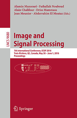 Kartonierter Einband Image and Signal Processing von 