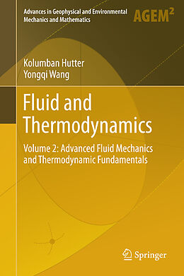 Livre Relié Fluid and Thermodynamics de Yongqi Wang, Kolumban Hutter