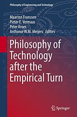 eBook (pdf) Philosophy of Technology after the Empirical Turn de 