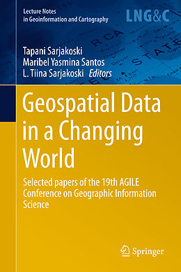 Fester Einband Geospatial Data in a Changing World von 