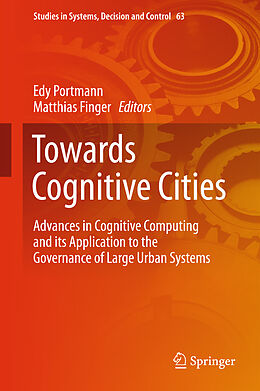 Fester Einband Towards Cognitive Cities von 