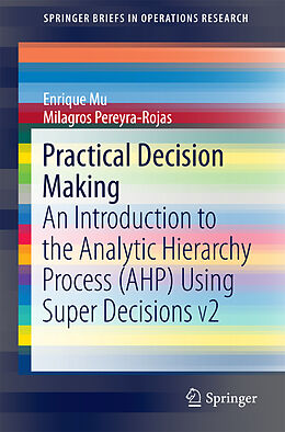 Couverture cartonnée Practical Decision Making de Enrique Mu, Milagros Pereyra-Rojas