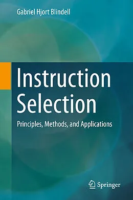 E-Book (pdf) Instruction Selection von Gabriel Hjort Blindell