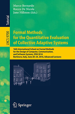 Kartonierter Einband Formal Methods for the Quantitative Evaluation of Collective Adaptive Systems von 