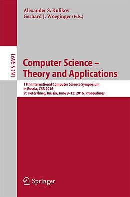 E-Book (pdf) Computer Science - Theory and Applications von 