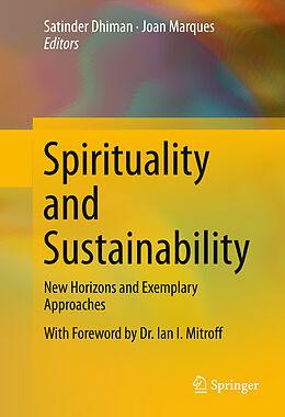 Livre Relié Spirituality and Sustainability de 