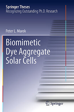 Kartonierter Einband Biomimetic Dye Aggregate Solar Cells von Peter L. Marek