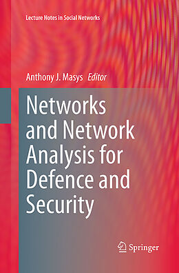 Kartonierter Einband Networks and Network Analysis for Defence and Security von 
