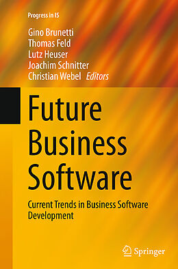 Couverture cartonnée Future Business Software de 