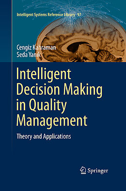Couverture cartonnée Intelligent Decision Making in Quality Management de 