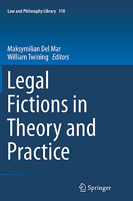 Couverture cartonnée Legal Fictions in Theory and Practice de 