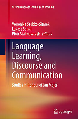 Kartonierter Einband Language Learning, Discourse and Communication von 