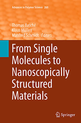 Kartonierter Einband From Single Molecules to Nanoscopically Structured Materials von 