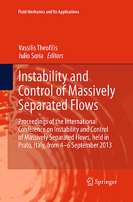 Kartonierter Einband Instability and Control of Massively Separated Flows von 