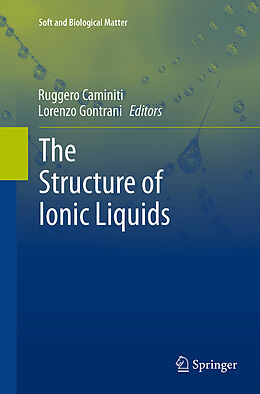 Couverture cartonnée The Structure of Ionic Liquids de 