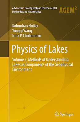 Couverture cartonnée Physics of Lakes de Kolumban Hutter, Irina P. Chubarenko, Yongqi Wang