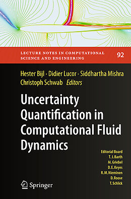 Couverture cartonnée Uncertainty Quantification in Computational Fluid Dynamics de 