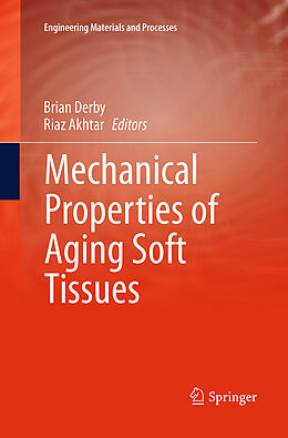 Couverture cartonnée Mechanical Properties of Aging Soft Tissues de 